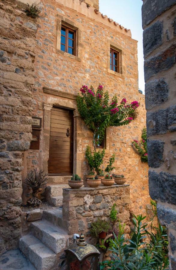 Casa Felicia-The Castle Mansion Villa Monemvasía Buitenkant foto
