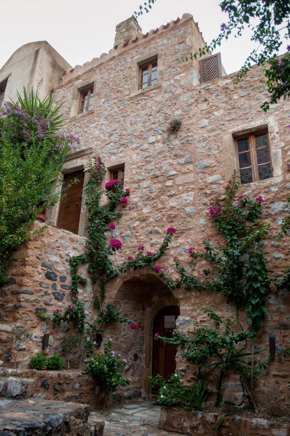 Casa Felicia-The Castle Mansion Villa Monemvasía Buitenkant foto